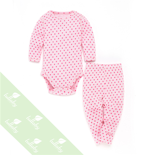 Bán Body cộc kèm quần dài Lullaby NH15-18 (màu hồng)