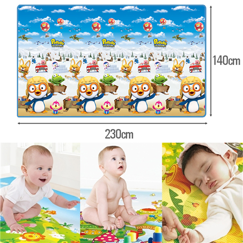Bán Thảm chơi Hàn Quốc Pororo cho bé (140 cm x 230cm)