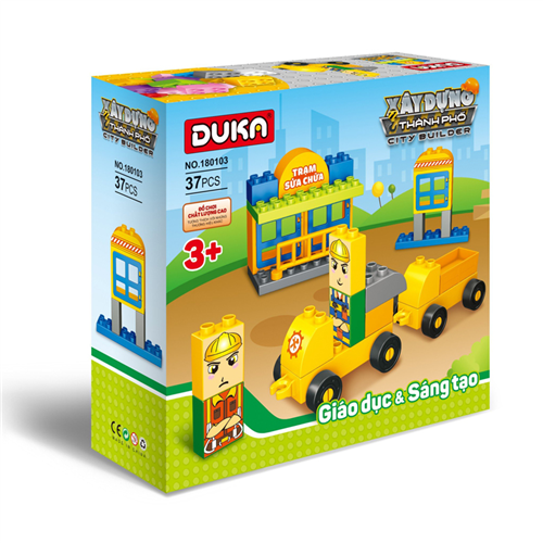 Bán Đồ chơi xếp hình Duka No.180103 - Xây dựng thành phố
