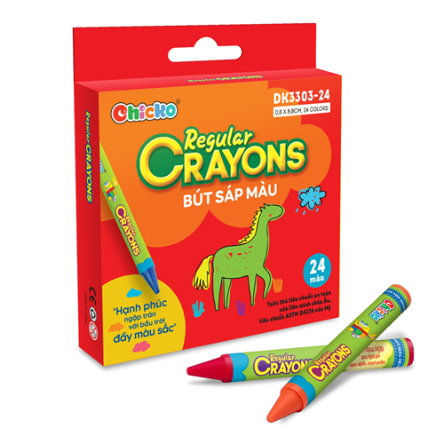 Bán Bút sáp màu Regular Crayons (24 Màu) DK 3303-24