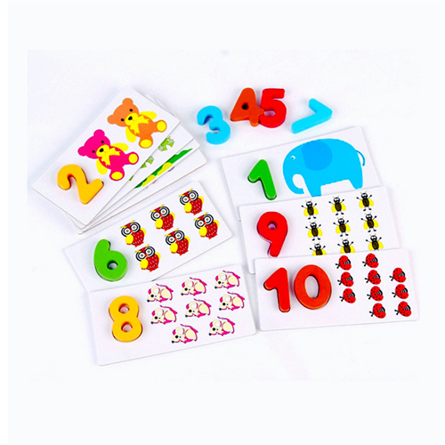 Bán Đồ chơi gỗ A+ học chữ số DG1-026