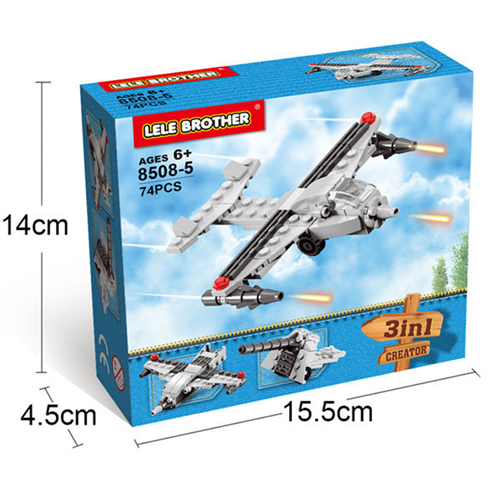 Bán Bộ đồ chơi xếp hình Lele No.8508-5 - Máy bay chiến đấu