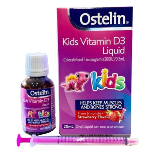 Bán Ostelin Vitamin D Liquid Kids dạng Siro (20ml)