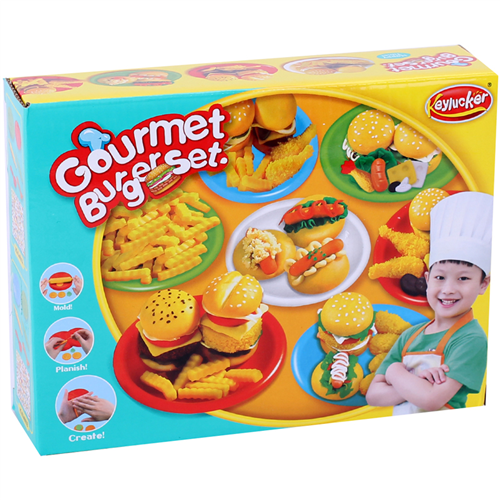 Bán Đồ chơi bột nặn cho bé - Thợ làm bánh Hamberger