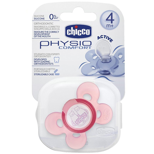 Bán Ty ngậm Chicco silicone siêu mềm (4M+)