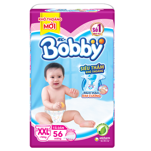 Bán Tã - bỉm dán Bobby XXL56 (>16kg)
