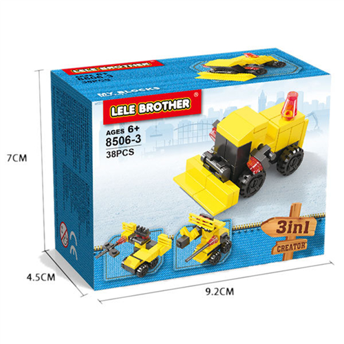Bán Bộ đồ chơi xếp hình Lele No.8506 - Xe 3 in 1