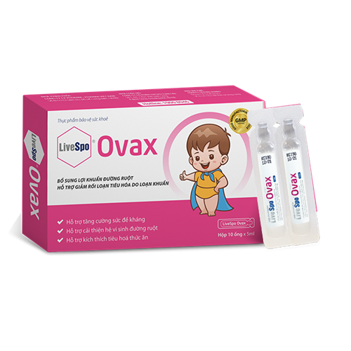 Bán Bào tử lợi khuẩn LiveSpo Ovax hỗ trợ tăng đề kháng