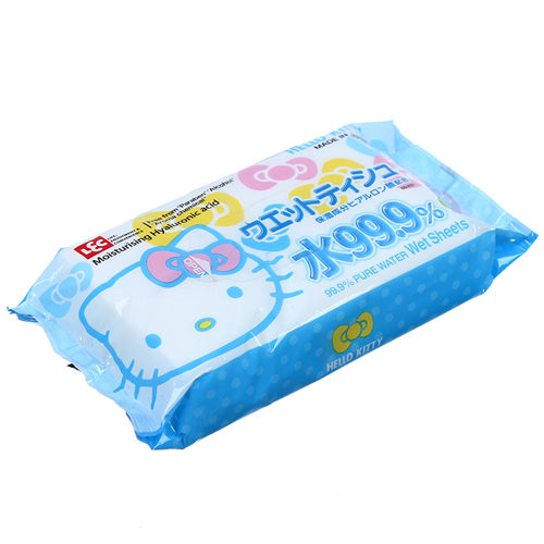 Bán Giấy ướt nước tinh khiết 99.9% LEC Hello Kitty SS-237 (80 tờ)