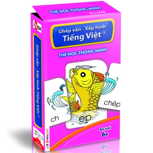 Bán Thẻ học thông minh - Ghép vần - Xếp hình Tiếng Việt 3