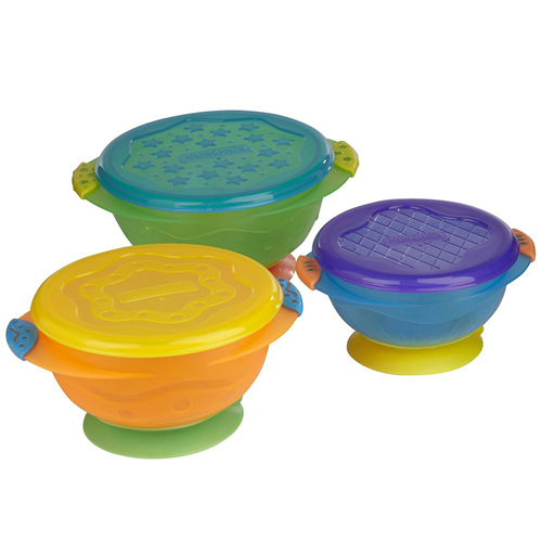 Bán Bộ ba bát ăn chống đổ Munchkin 49003