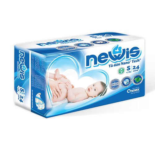 Bán Tã - Bỉm dán Newis S24 (<7kg)