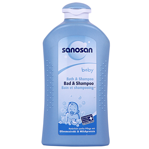 Bán Tắm gội cho bé Sanosan baby bath & sampoo 500ml