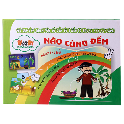 Bán Tranh ghép thông minh - Nào cùng đếm