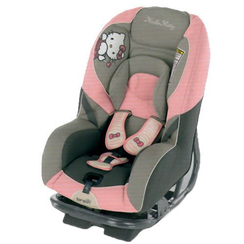 Bán Ghế ngồi ô tô cho bé Brevi Grandprix Silverline Hello Kitty BRE515-260