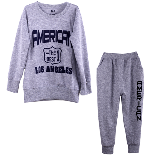 Bán Bộ quần áo nỉ da cá American TE0108 (1-8T)