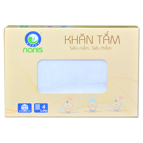 Bán Khăn tắm cao cấp Nanis 4L 75x90 (hộp)