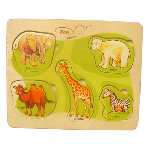 Bán Đồ chơi gỗ Toptoys - Bảng ghép hình động vật 98285A