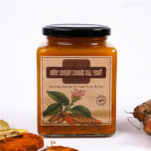 Bán Rượu nghệ vàng hạ thổ thuốc Bắc NatuQueens 500ml