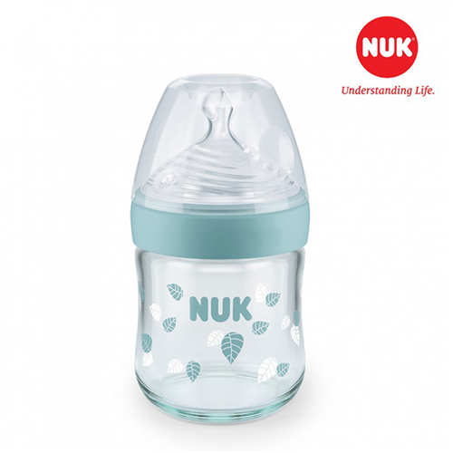 Bán Bình sữa Nuk Nature Sense thủy tinh 120ml NU21501