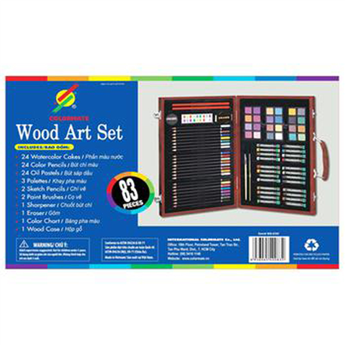 Bán Bút màu hộp gỗ M83 Colormate
