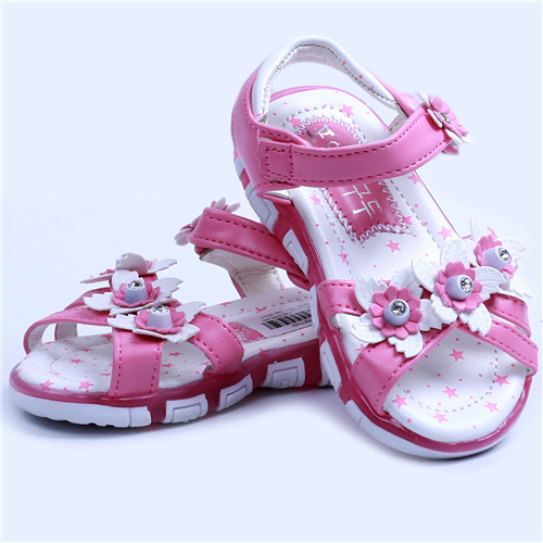 Bán Dép sandal bé gái hình hoa nền sao (1-4 tuổi)