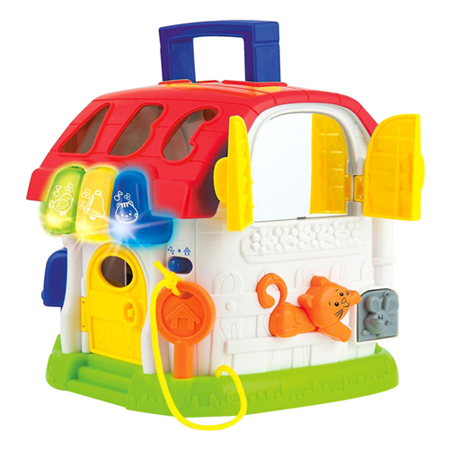 Bán Đồ chơi ngôi nhà di động thả hình khối Winfun 0772NL