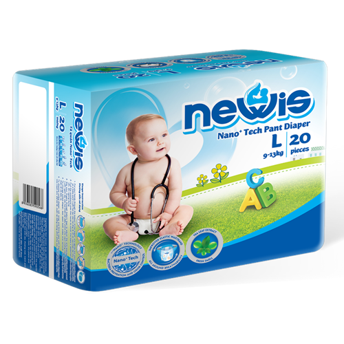 Bán Tã - Bỉm quần Newis L20 (9-13kg)