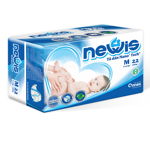 Bán Tã - Bỉm dán Newis M22 (6-10kg)