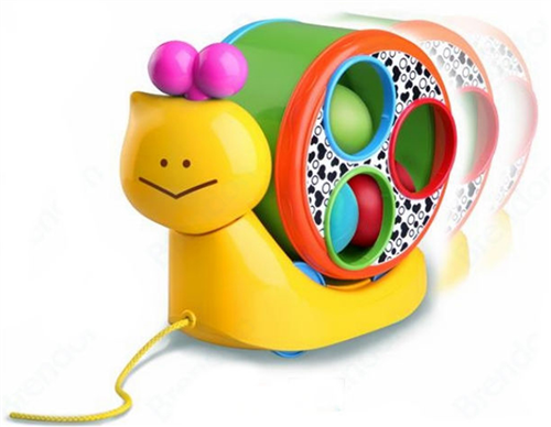 Bán Đồ chơi kéo Bkids - Ốc sên chở bóng nhiều màu