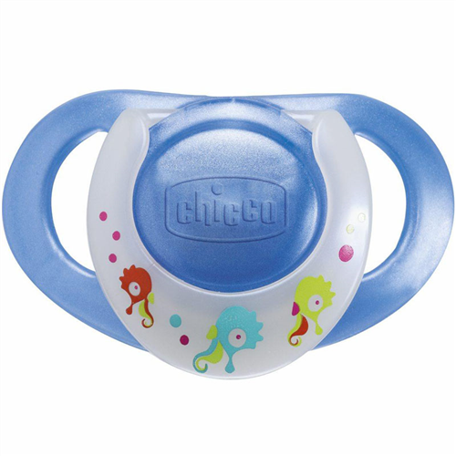 Bán Ty ngậm Chicco Physio 17550 (cao su, 4M+)