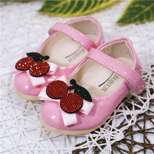 Bán Giày búp bê đính hình Cherry (1-3T)