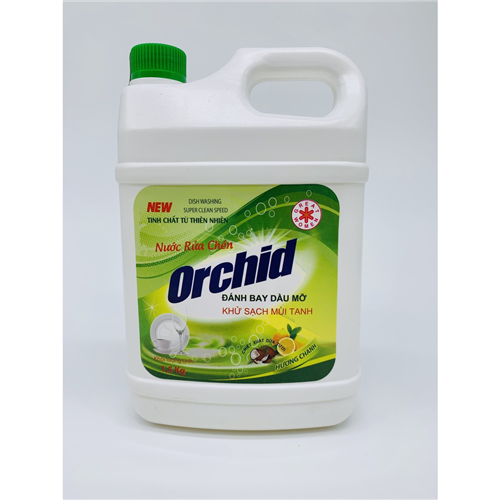 Bán Nước rửa chén Orchid 5kg (hương chanh)