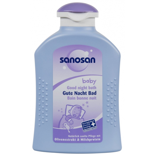 Bán Sữa tắm giúp bé ngủ ngon Sanosan Good Night Bath 200ml
