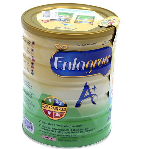 Bán Sữa enfagrow A+4 vanilla brain plus 400g