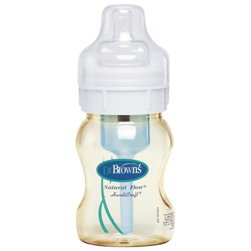 Bán Bình sữa Dr Brown's 120ml (cổ rộng, nhựa PES BPA free)