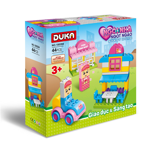 Bán Đồ chơi xếp hình Duka No.180204 - Ngôi nhà ngọt ngào