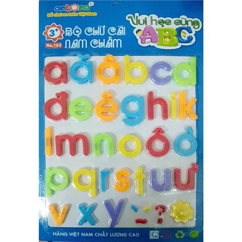 Bán Bảng chữ cái nam châm No.163
