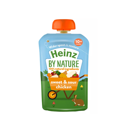 Bán Hỗn hợp nghiền gạo và thịt gà chua ngọt Heinz 180g (10M+)