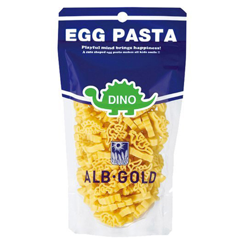 Bán Nui trứng Egg Pasta Nhật hình khủng long (90g)