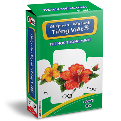 Bán Thẻ học thông minh - Ghép vần - Xếp hình Tiếng Việt 5