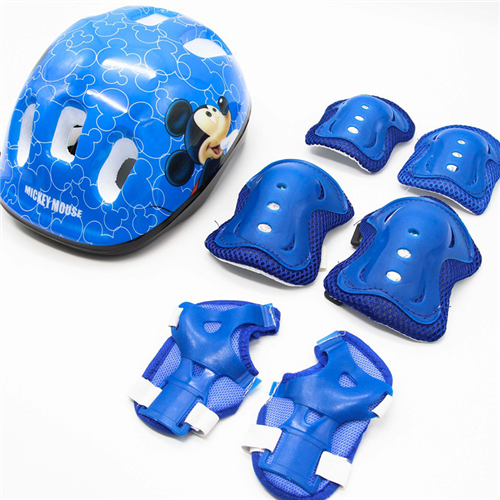 Bán Set mũ bảo hiểm và bộ bảo vệ tay chân