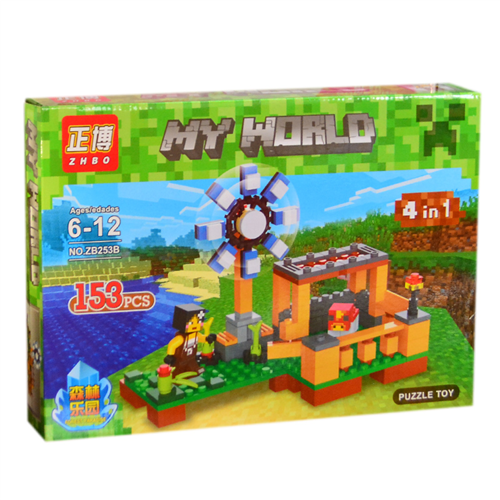 Bán Hộp lắp ráp My World 4C 4in1 No.ZB253