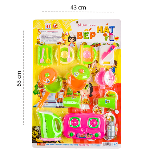Bán Đồ chơi nhà bếp HT7626 (vỉ 63x43cm)