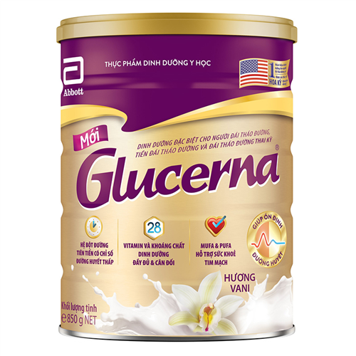 Bán Sữa Glucerna cho người tiểu đường (850gr)