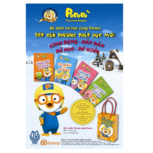 Bán Bộ sách vui học cùng Pororo