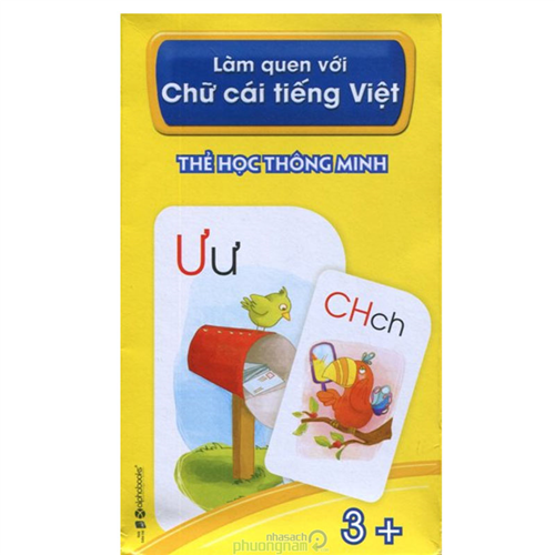 Bán Flash Card: Thẻ học thông minh - Làm quen với chữ cái tiếng Việt