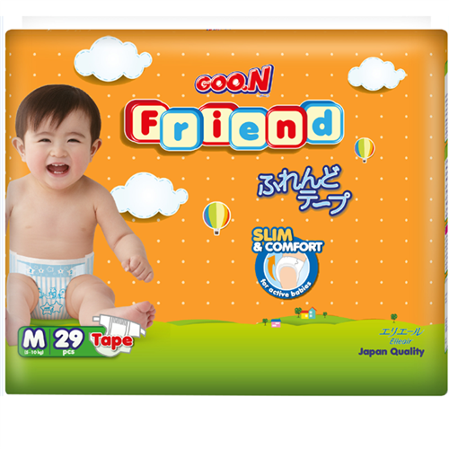Bán Tã - bỉm dán Goon Friend M29 (5-10kg)