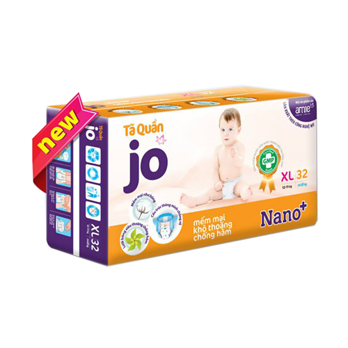 Bán Tã Bỉm quần Jo XL32 (12 - 17kg) - Bán tại Hải Phòng