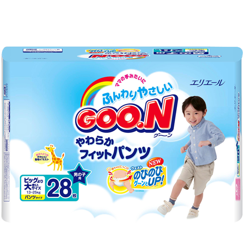Bán Tã - bỉm Goon nội địa XXL28 cho bé trai